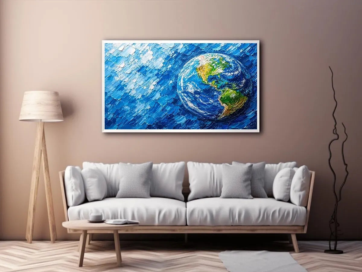 Save Earth Canvas Print