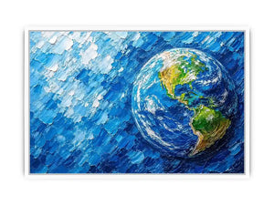Save Earth Canvas Print