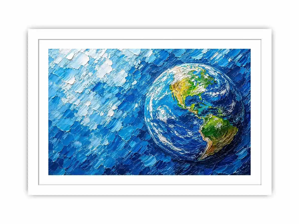 Save Earth Canvas Print