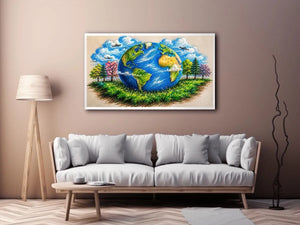 Blue Heron Canvas Print
