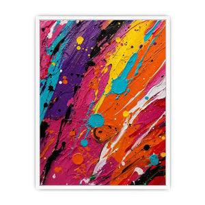 Color Drip Canvas Print