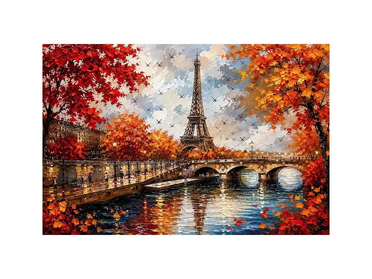 Paris Eiffel Canvas Print