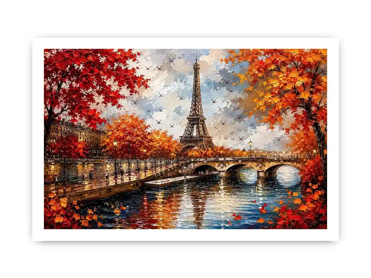 Paris Eiffel Canvas Print