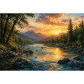 River Side Canvas Print