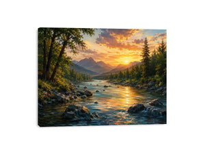 River Side Canvas Print