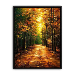 Tree Path Canvas Print