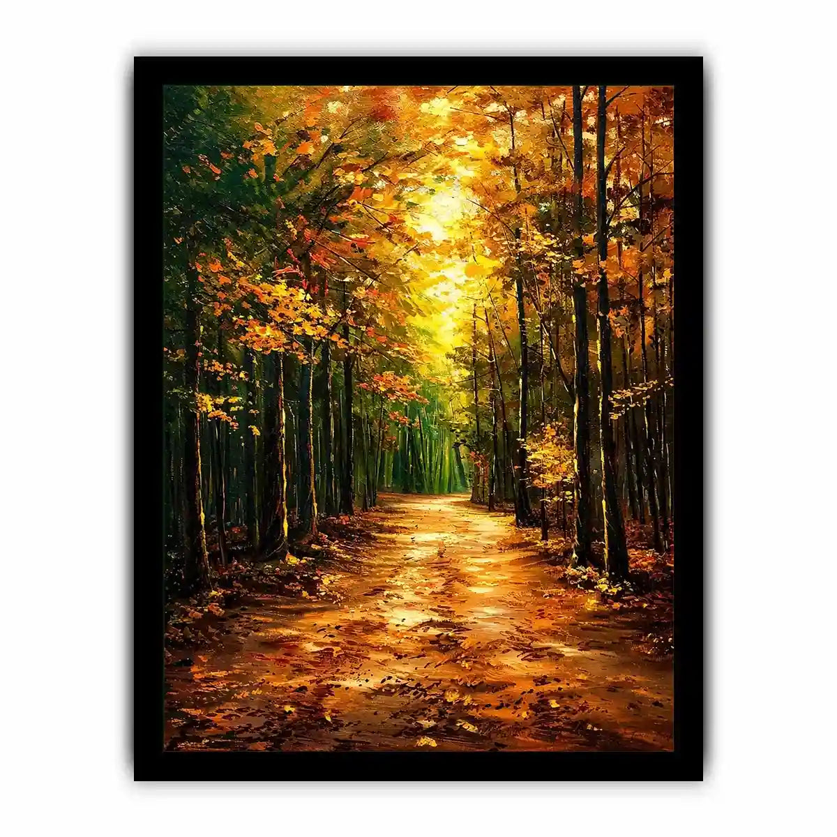Tree Path Canvas Print