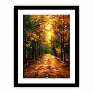Tree Path Canvas Print