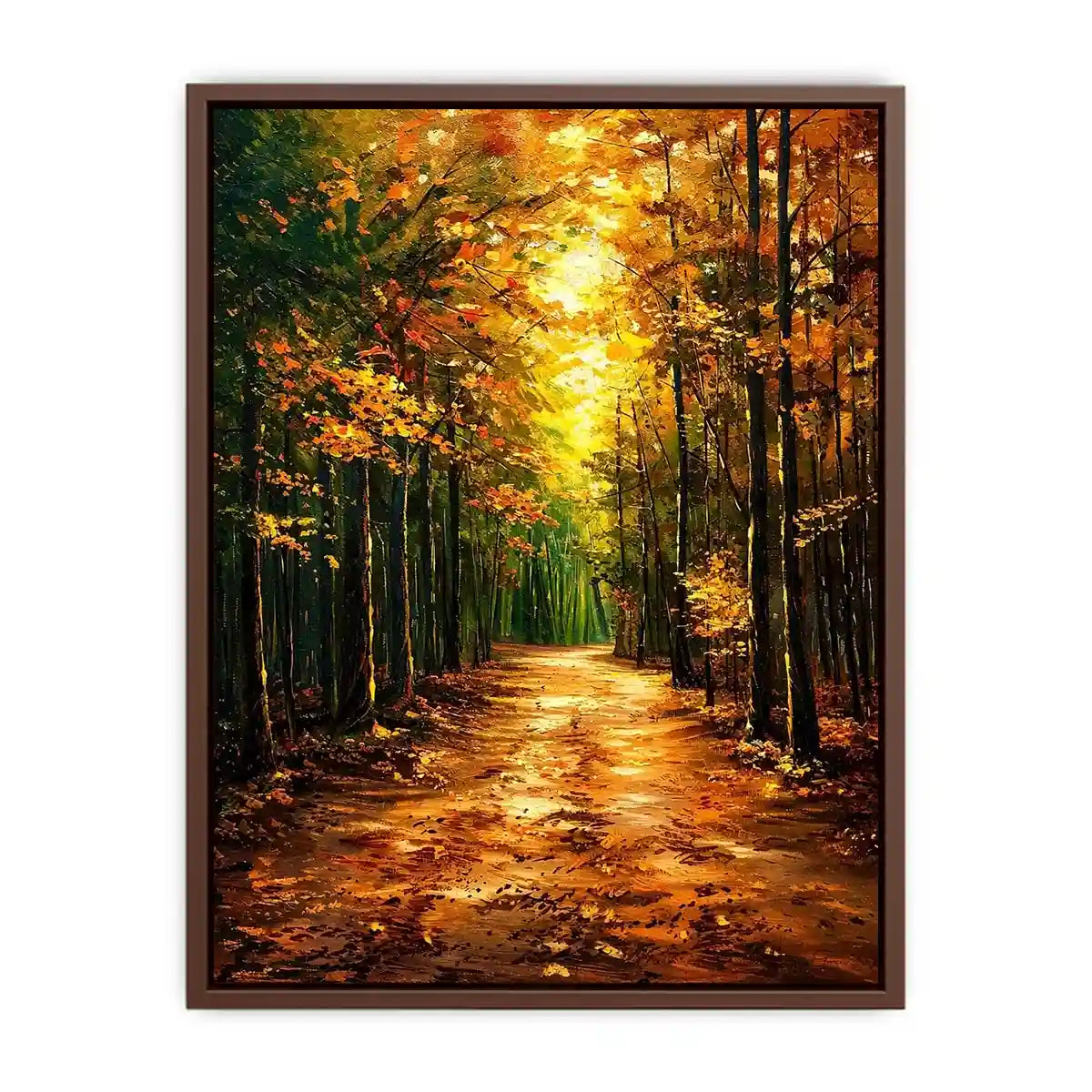 Tree Path Canvas Print