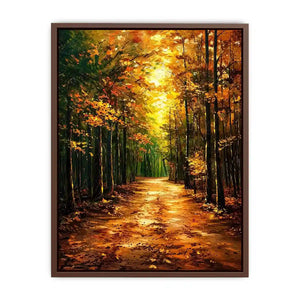 Tree Path Canvas Print