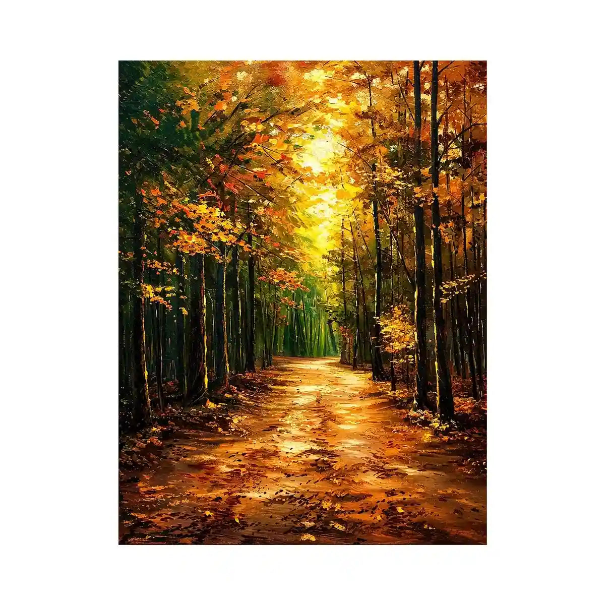 Tree Path Canvas Print