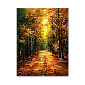 Tree Path Canvas Print