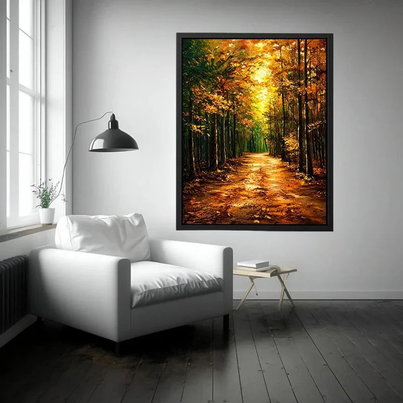 Tree Path Canvas Print