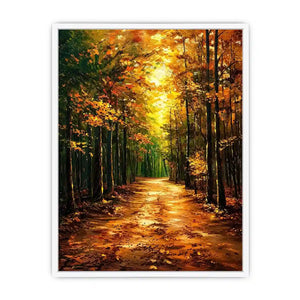 Tree Path Canvas Print