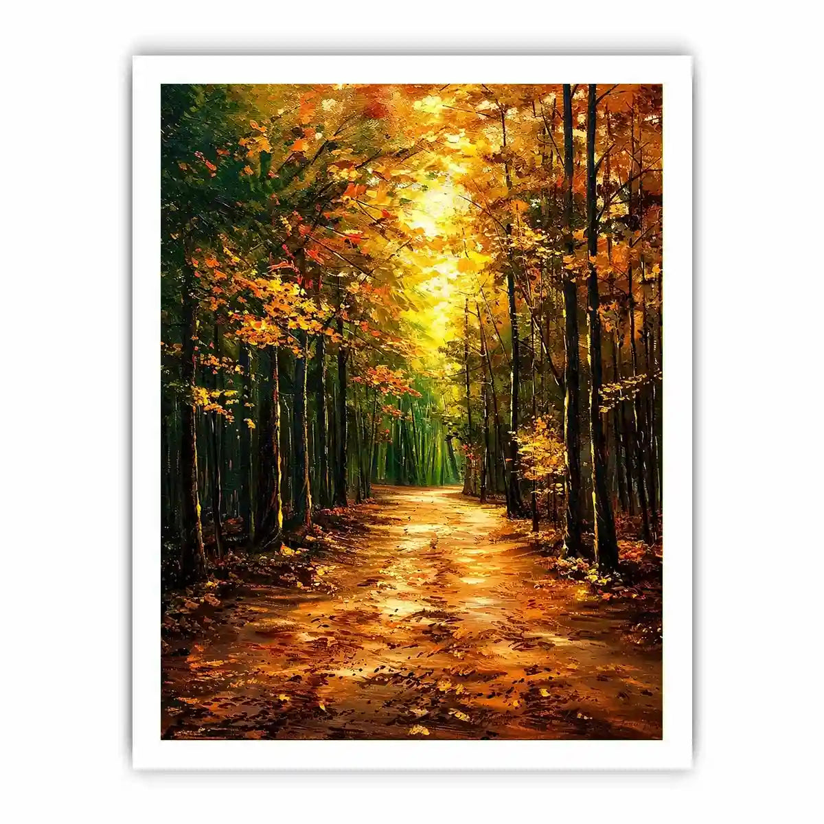 Tree Path Canvas Print