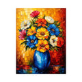 Flowers and Vase Canvas Print