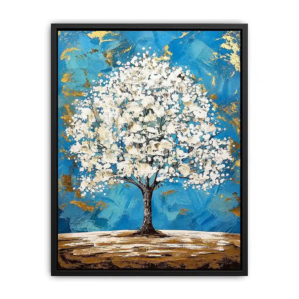 White Tree Canvas Print