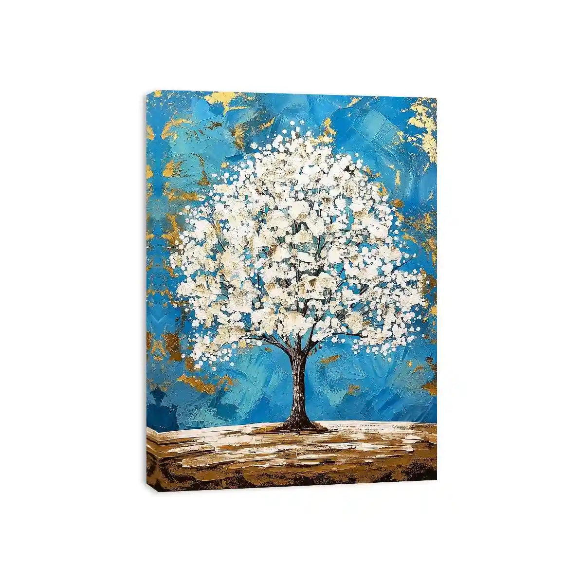 White Tree Canvas Print