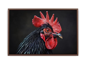Black Cock Canvas Print