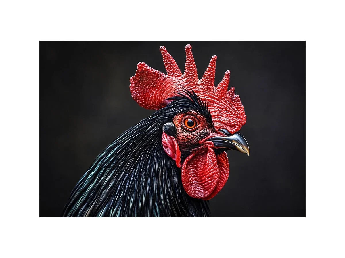 Black Cock Canvas Print