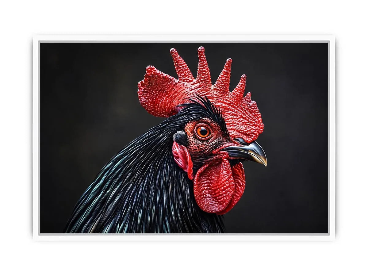 Black Cock Canvas Print