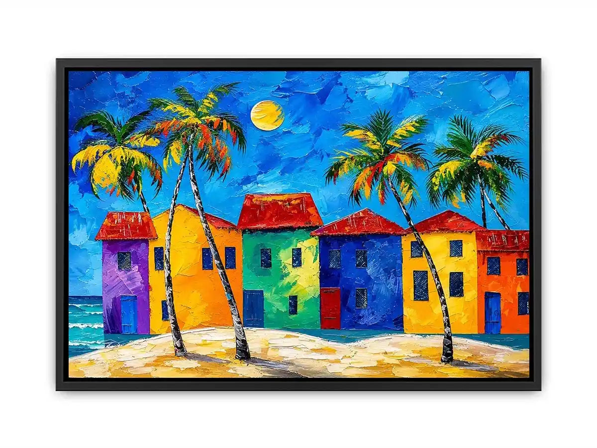 Beach House Canvas Print