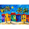 Beach House Canvas Print