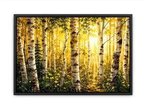 Birch Trees Canvas Print
