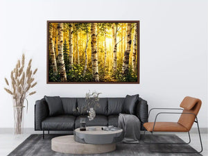 Birch Trees Canvas Print