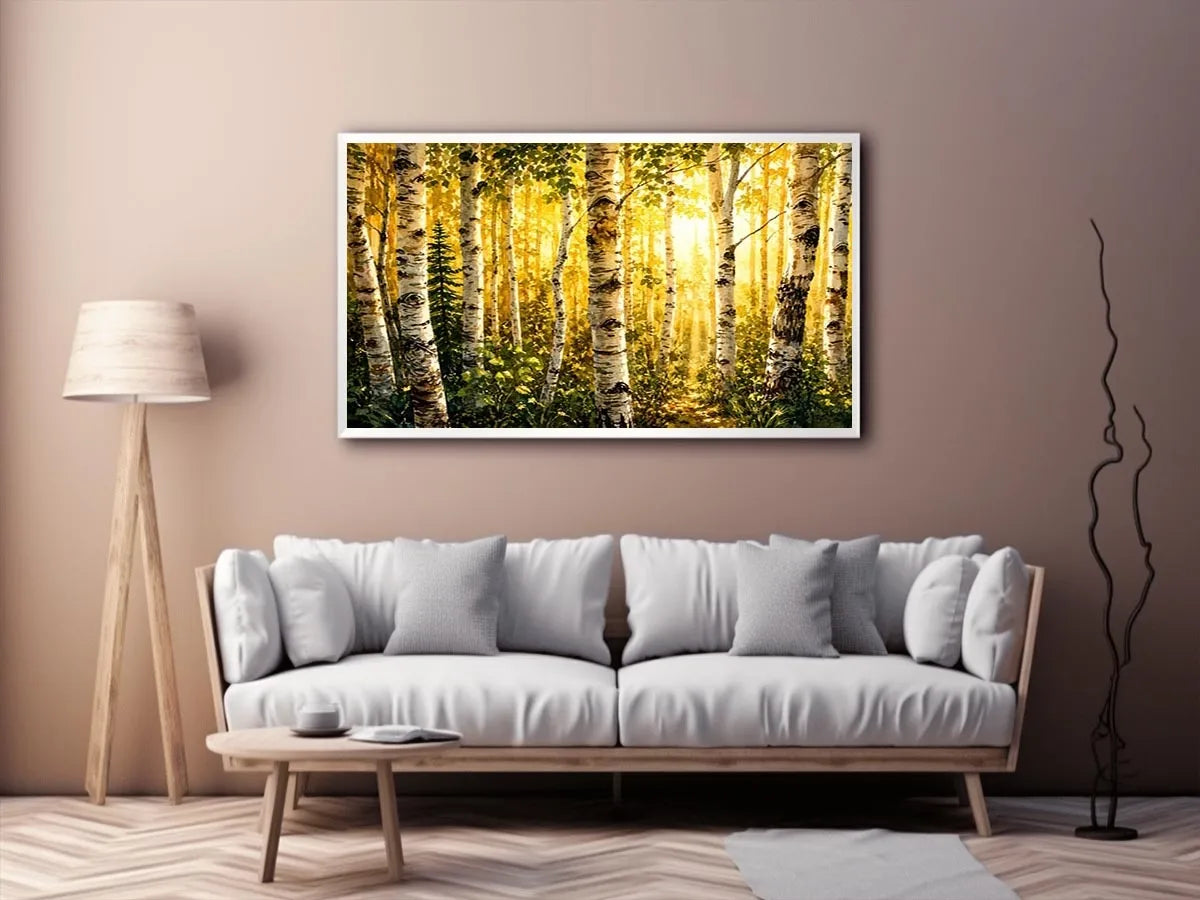 Birch Trees Canvas Print
