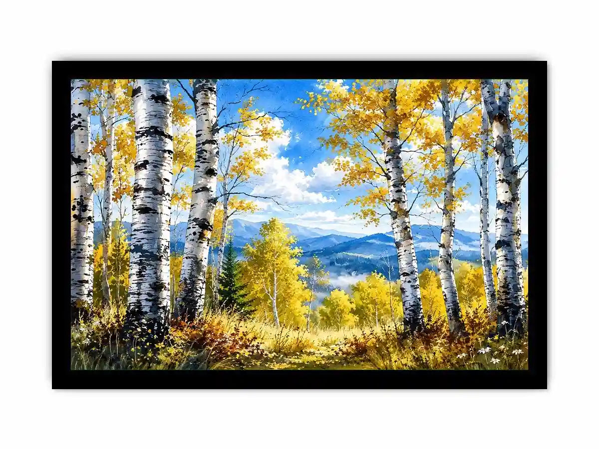 Birch Trees Canvas Print