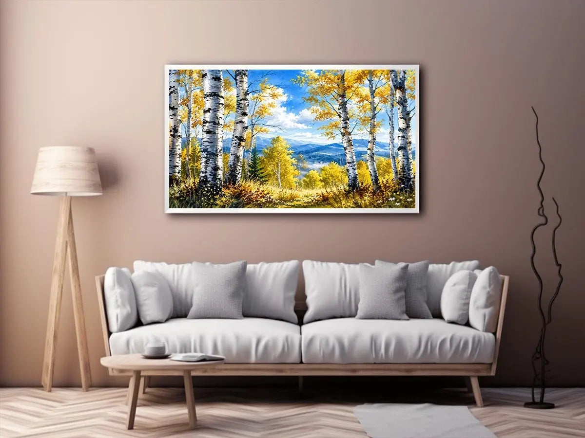 Birch Trees Canvas Print