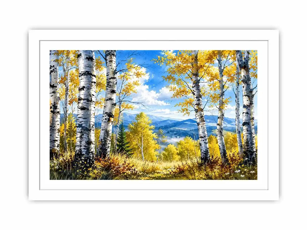 Birch Trees Canvas Print