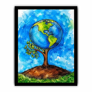 Save Earth Canvas Print