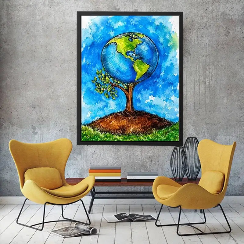Save Earth Canvas Print