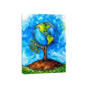 Save Earth Canvas Print