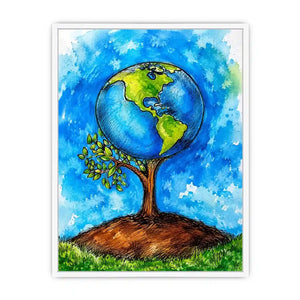 Save Earth Canvas Print