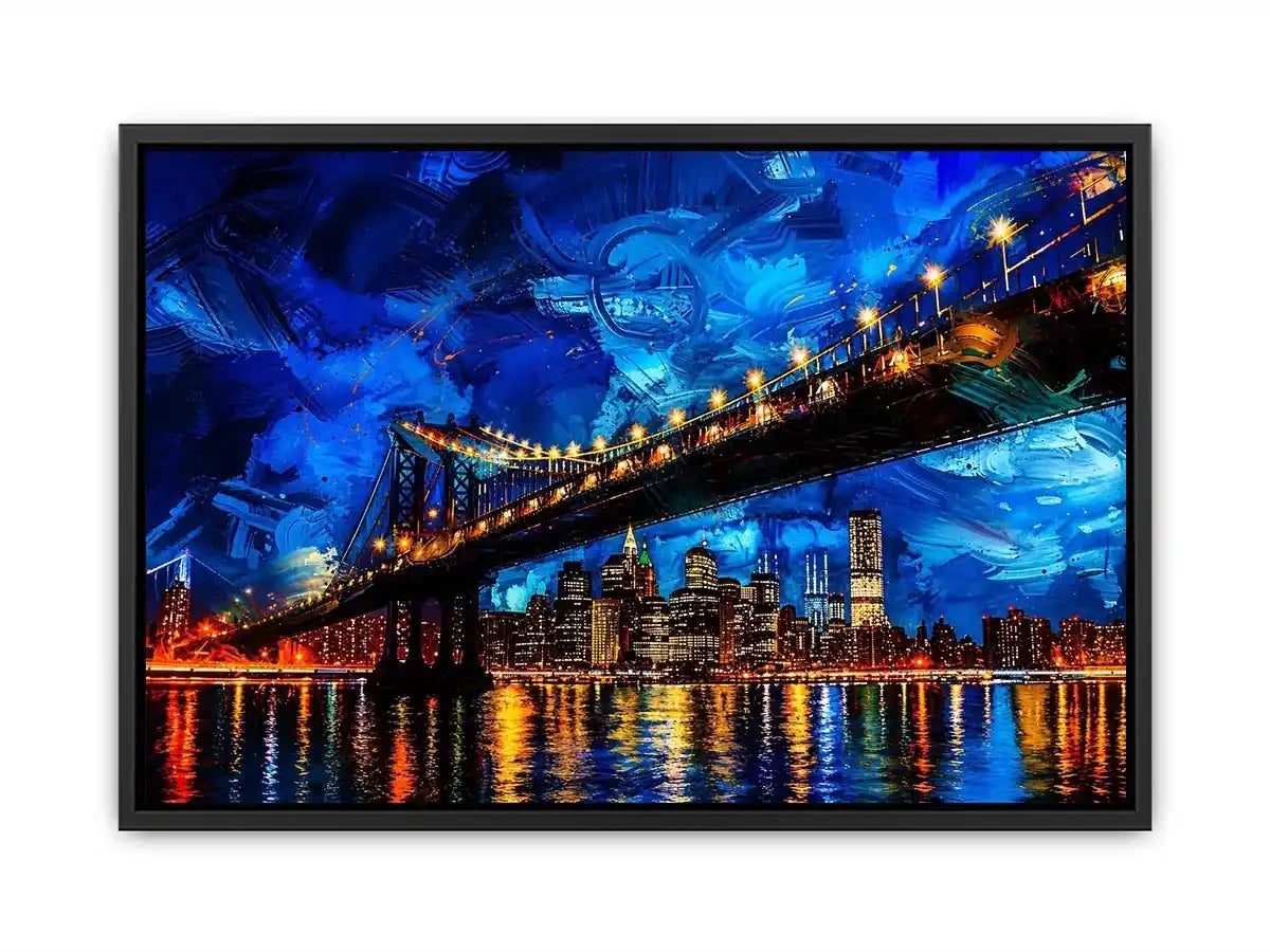 New York Bridge Canvas Print