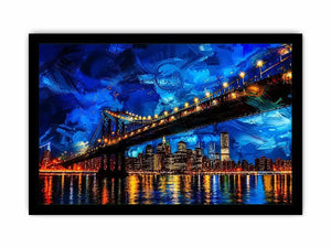 New York Bridge Canvas Print