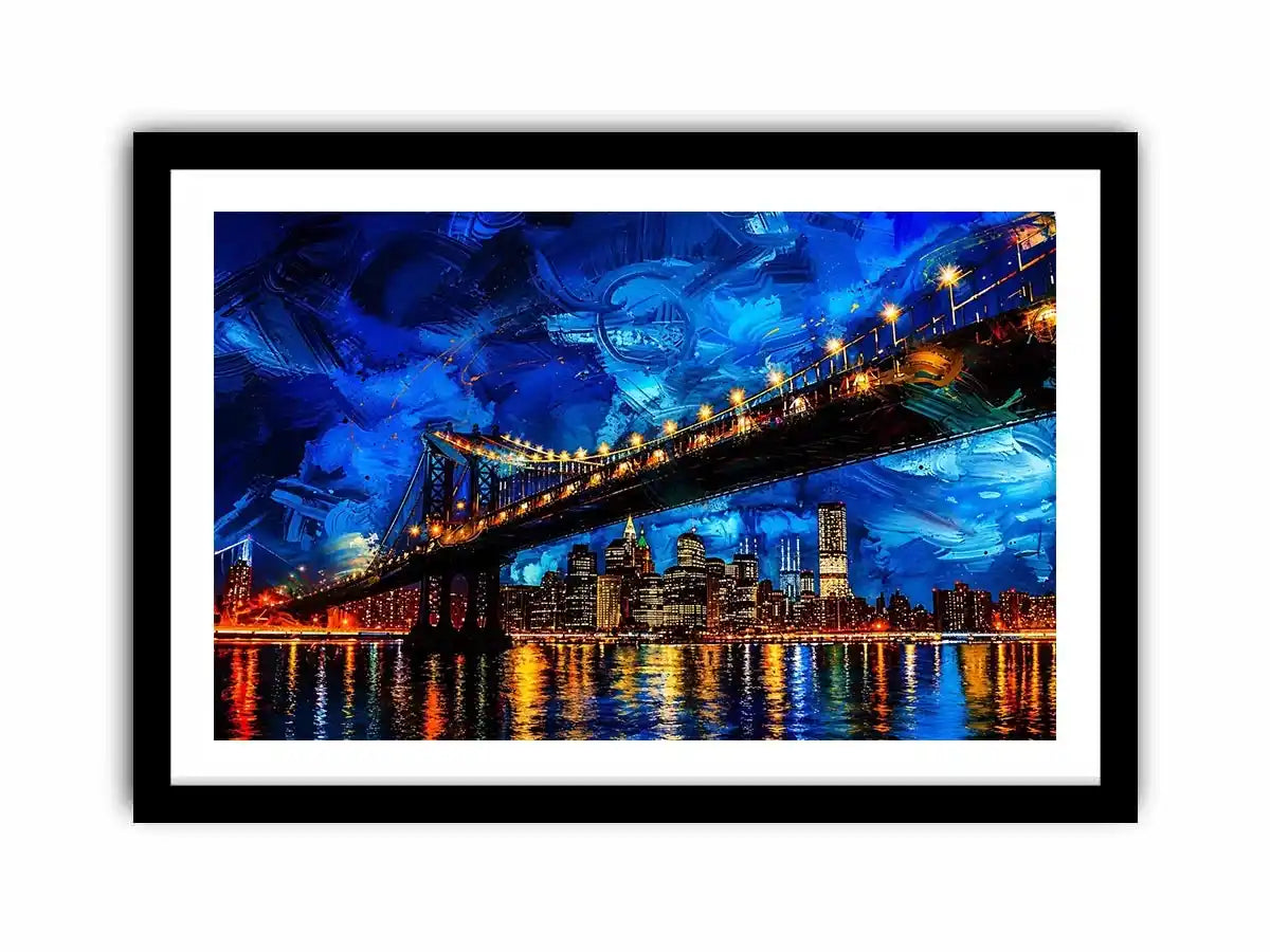New York Bridge Canvas Print