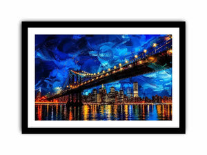 New York Bridge Canvas Print