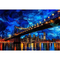 New York Bridge Canvas Print