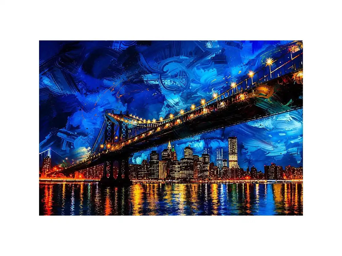 New York Bridge Canvas Print