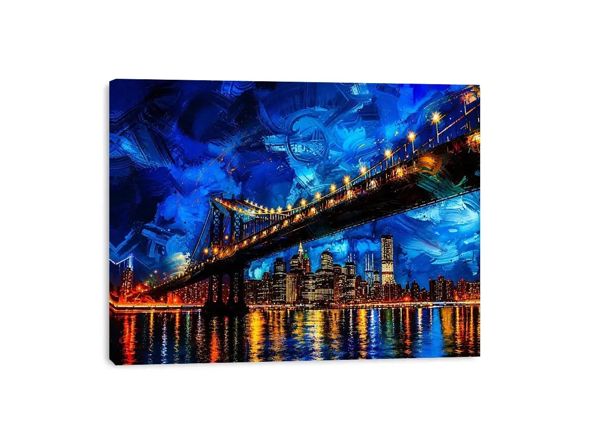 New York Bridge Canvas Print