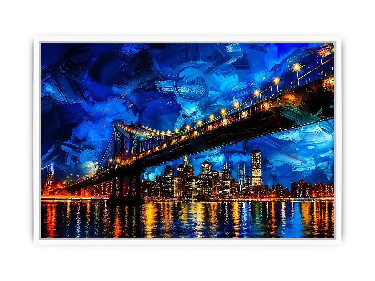 New York Bridge Canvas Print