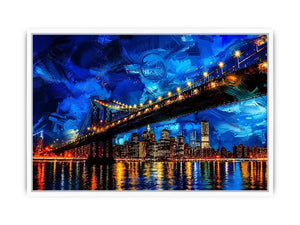 New York Bridge Canvas Print