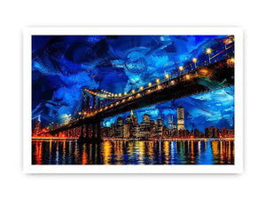 New York Bridge Canvas Print