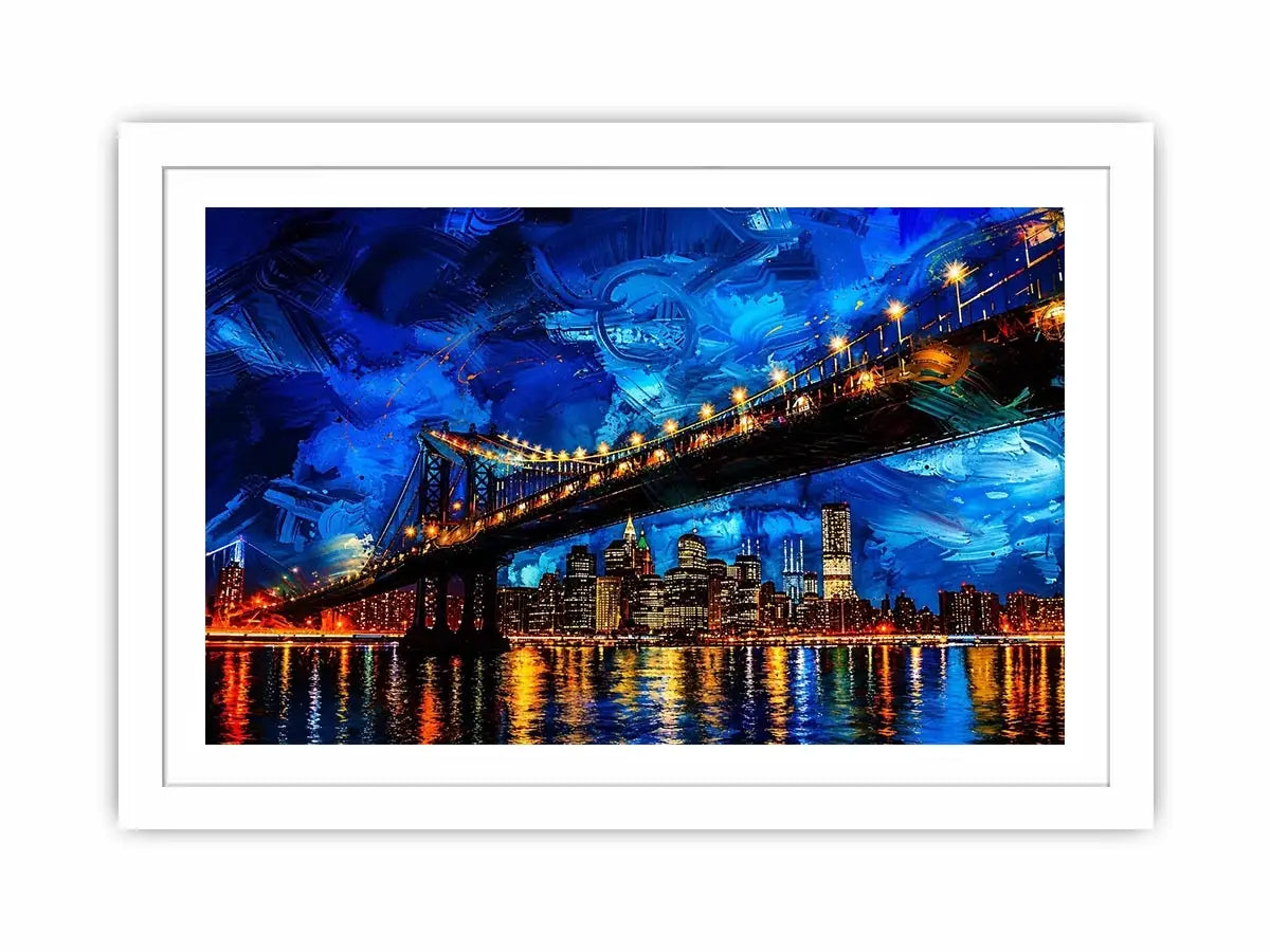New York Bridge Canvas Print