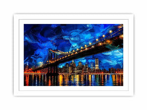 New York Bridge Canvas Print