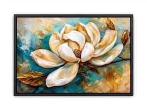 White Flower Canvas Print